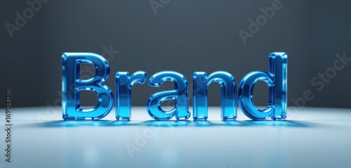 Modern and strong brand concept, building a trustworthy business identity with a professional and prominent image.