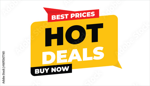 HOT DEALS BEST PRICES BUY NOW – SALE BANNER