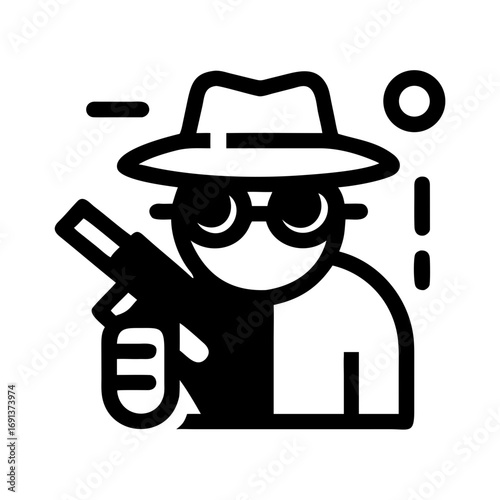 spion vector icon