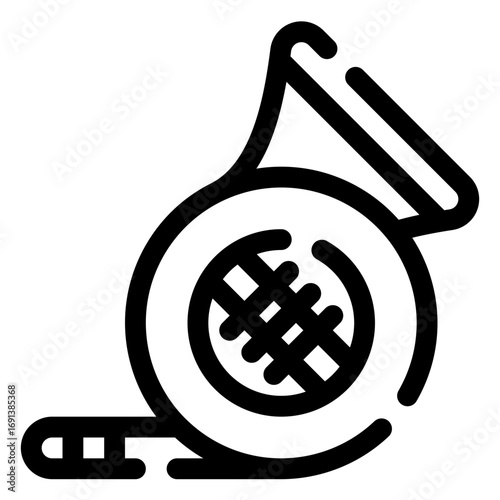 French horn icon