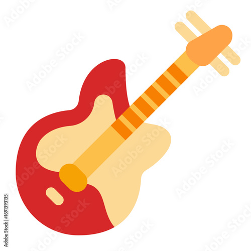 Electric guitar icon