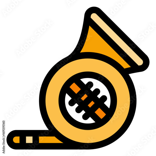French horn icon