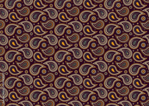 Idea repeating of doodle sparse. Lovely india, retro floral pattern. Art draw at effortless trend.