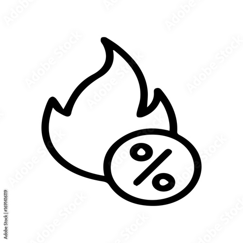 Hot Sale Discount Icon