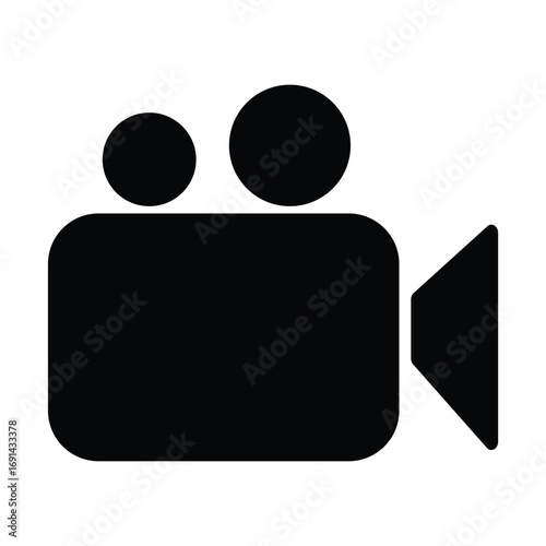 Video Camera Icon illustration vector