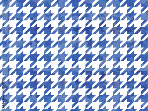 千鳥格子のクラシック背景素材