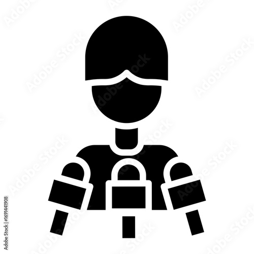 journalist Solid icon