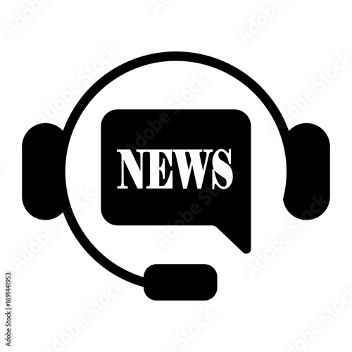journalist Solid icon