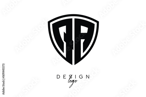 QA  Shield Letter Logo Modern Monogram Emblem for Security, Sports, Corporate & Premium Branding