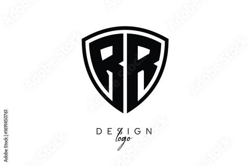 RR Shield Letter Logo Modern Monogram Emblem for Security, Sports, Corporate & Premium Branding Free Download RR Shield Letter Logo Modern Monogram Emblem for Security, Sports, Corporate & Premium Branding - GFXLoad
