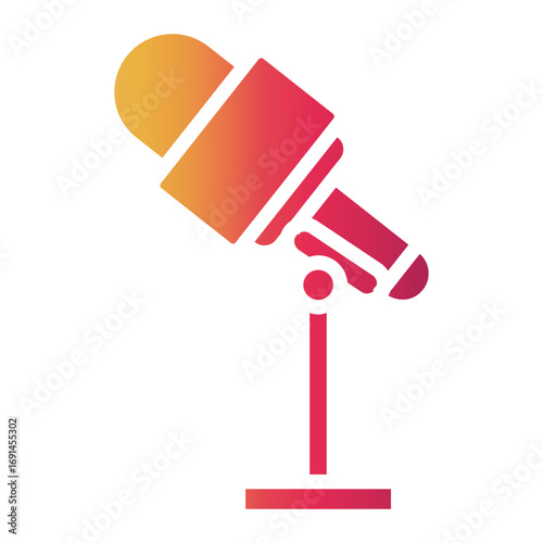 journalist Gradient icon