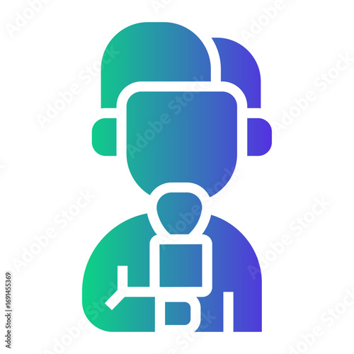journalist Gradient icon
