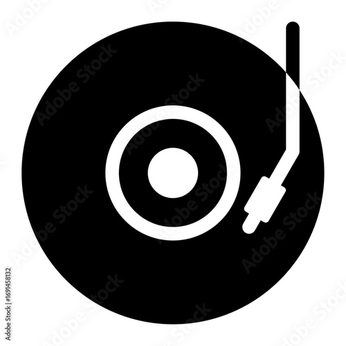vinyl music icon