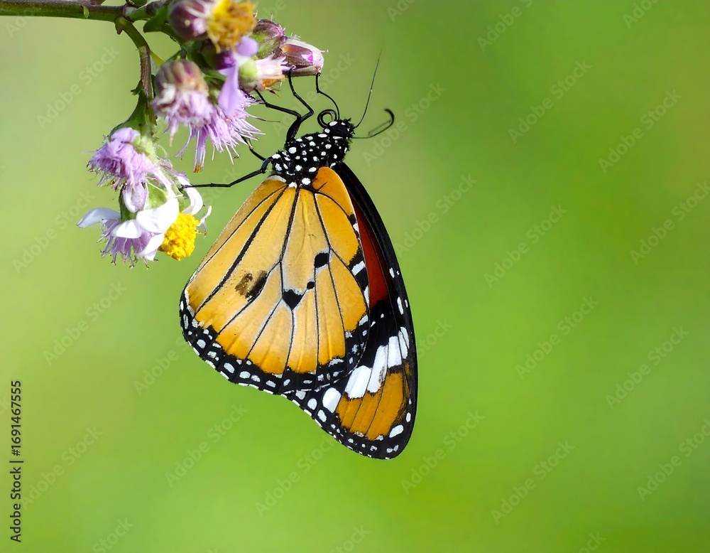 Obraz premium Butterfly on a flower