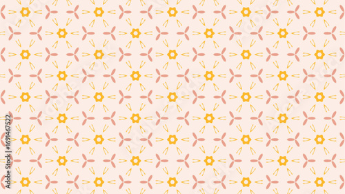 Floral seamless pattern background. Great design for textile, stationery, and wallpaper.