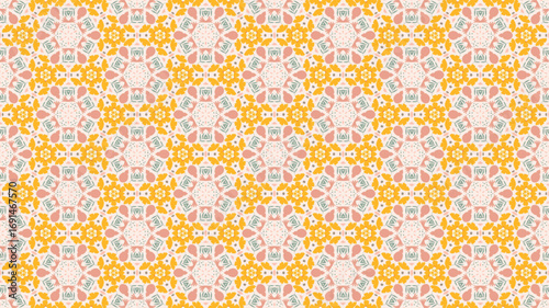 Floral seamless pattern background. Great design for textile, stationery, and wallpaper.