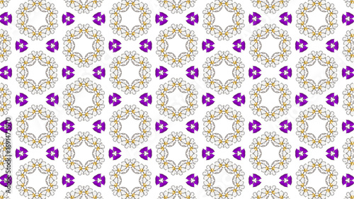 Seamless background for fashion, tapestries, prints. Modern pattern design.