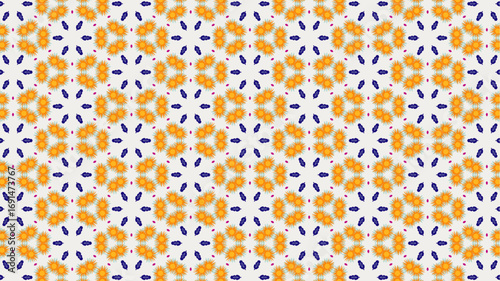 Seamless background for fashion, tapestries, prints. Modern pattern design.