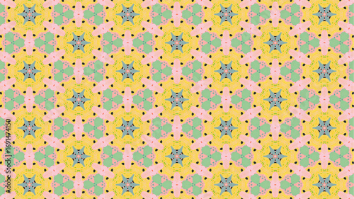 Seamless background for fashion, tapestries, prints. Modern pattern design.