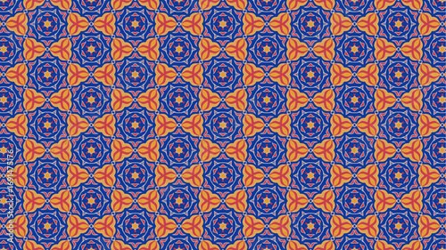 Seamless background for fashion, tapestries, prints. Modern pattern design.