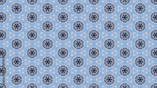  Seamless background for fashion, tapestries, prints design.