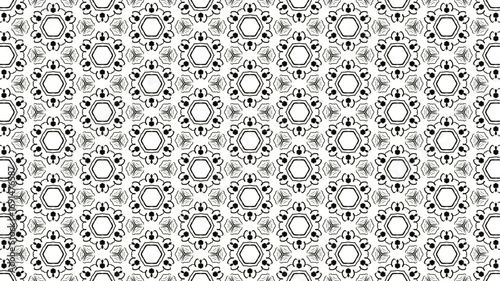  Seamless background for fashion, tapestries, prints design.