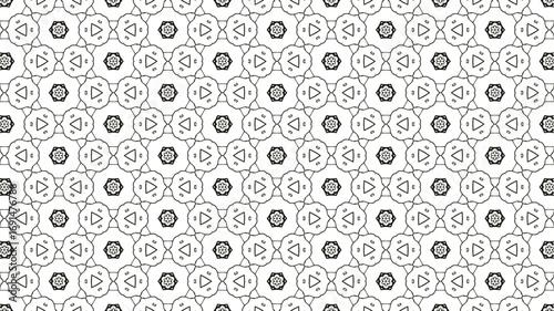  Seamless background for fashion, tapestries, prints design.