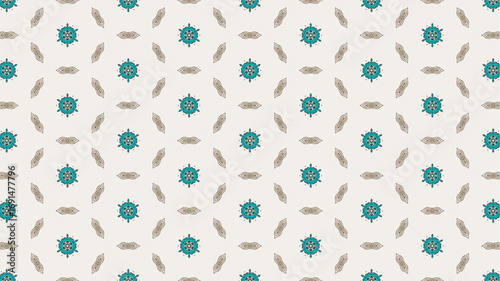  Seamless background for fashion, tapestries, prints design.