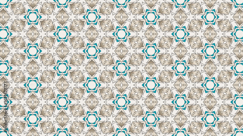  Seamless background for fashion, tapestries, prints design.