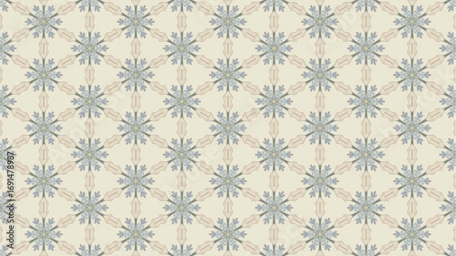  Seamless background for fashion, tapestries, prints design.