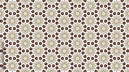  Seamless background for fashion, tapestries, prints design.