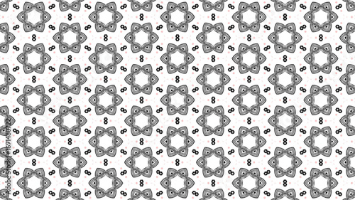  Seamless background for fashion, tapestries, prints design.