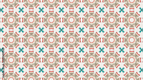 Floral repeated seamless pattern background. Great design for textile, stationery, and wallpaper.