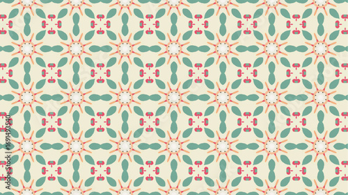 Floral repeated seamless pattern background. Great design for textile, stationery, and wallpaper.