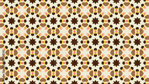 Floral repeated seamless pattern background. Great design for textile, stationery, and wallpaper.