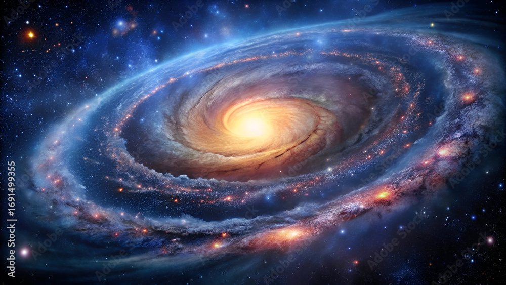 abstract space background abstract space background