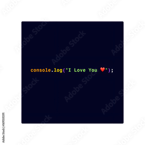 I Love You ❤️ in Code – Programmer’s Sweet Message