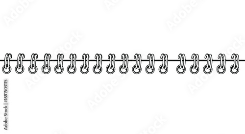 Spiral Binding Coil Binding Notebook Binding Office Supplies.
