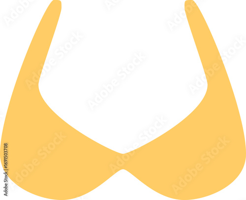 Yellow Bra Graphic