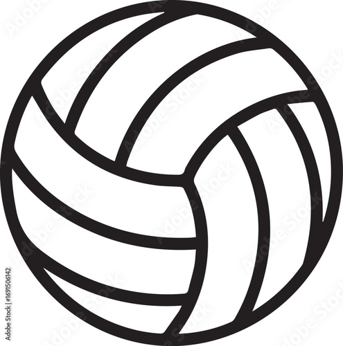 Volleyball SVG, Volleyball Team SVG Silhouette

