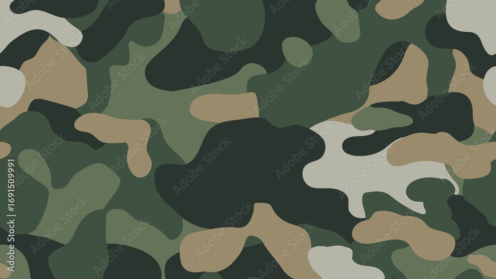 Fototapeta premium Military camouflage patterns computer desktop wallpaper aesthetic design
