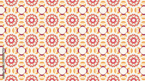 Floral Seamless great pattern design for textile, stationery, and wallpaper.