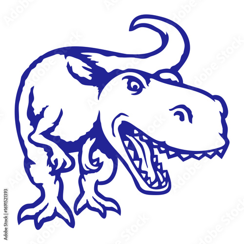 T-Rex Tyrannosaurus Rex Dinosaur Dino Roar Dangerous Monster