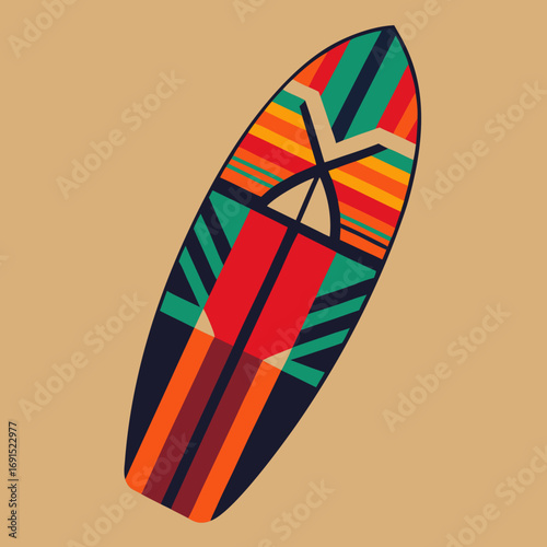 surfing board
