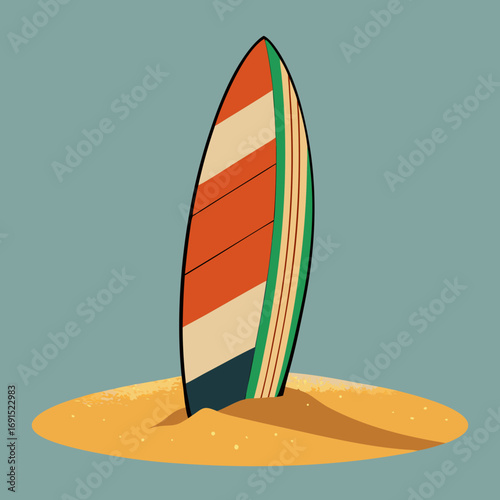 surfing board