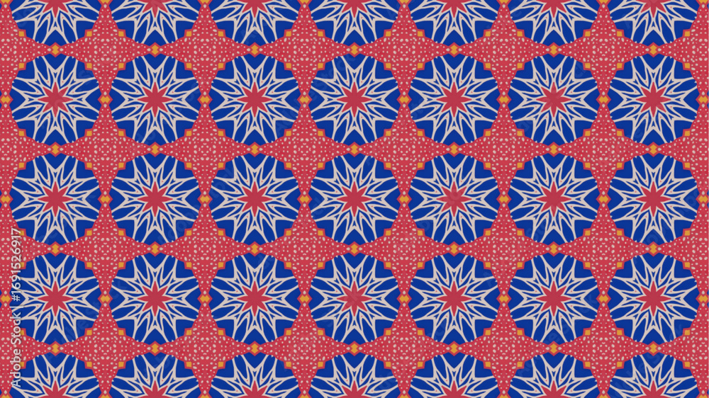 Fototapeta premium Floral Seamless great pattern design for textile, stationery, and wallpaper.