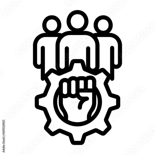 revolution Line Icon