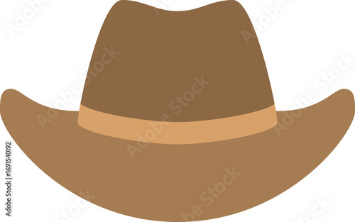 Classic Brown Cowboy Hat