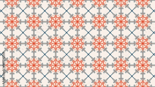 Floral Seamless great pattern design for textile, stationery, and wallpaper.