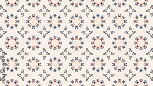 Floral Seamless great pattern design for textile, stationery, and wallpaper.